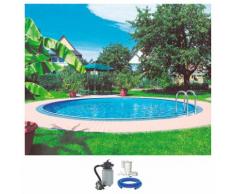 KWAD Rundpool Palma (Set) weiß Swimmingpools Pools Planschbecken Garten Balkon
