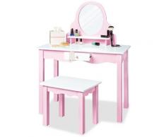 Pinolino Schminktisch Jasmin, inklusive Hocker rosa Kinder Schminktische Tische