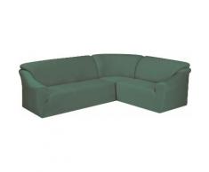 Dohle&Menk Sofahusse Susi, samtige Microfaserware grün Sofahussen Hussen Überwürfe