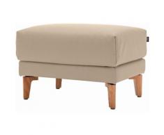hülsta sofa Hocker hs.450, mit Holzfüßen beige Polsterhocker Sessel und Sofas Couches