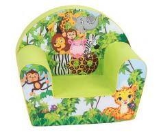 Knorrtoys Sessel Jungle, Made in Europe grün Kinder Kindersessel Kindersofas Kindermöbel