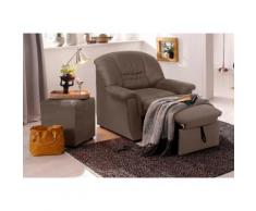 Home affaire Relaxsessel Zoe, braun, dunkelbraun