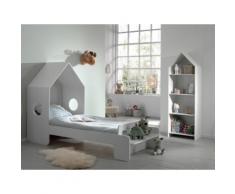 Vipack Jugendzimmer-Set Casami, (Set, 2 St.), Bett in Breiten weiß Kinder Kindermöbel Nachhaltige Möbel