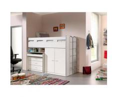 Vipack Hochbett Bonny weiß Kinder Hochbetten Kinderbetten Betten