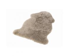 LUXOR living Fellteppich Namika, fellförmig, 50 mm Höhe, echtes Lammfell, weich und flauschig, große Farbauswahl, Wohnzimmer grau Esszimmerteppiche Teppiche nach Räumen