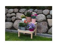 promadino Pflanzentreppe, BxTxH: 44x42,5x39 cm beige Pflanzgefäße Blumenvasen Wohnaccessoires Pflanzentreppe