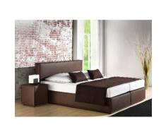 Places of Style Boxspringbett Carva braun Einzelbetten Betten Komplettbetten