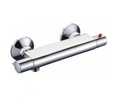 Eyckhaus bath & relaxing Thermostat Duscharmatur Amrum, silberfarben, chromfarben