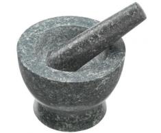 JAMIE OLIVER Mörser, Granit, inkl. 14 cm grau Mörser Kochen Backen Haushaltswaren