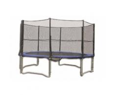 Spartan Sport Trampolinnetz Ersatznetz für Trampolin Ø 305 cm - Ø 460 cm, schwarz, schwarz