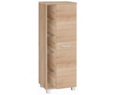 HELD MÖBEL Midischrank Portofino, natur, edelbuchefarben