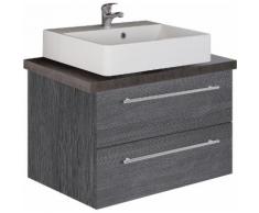 MARLIN Waschtisch Laos 3110, Breite 80 cm, Farbe Waschtischplatte & Waschbeckenart wählbar beige Waschtische Badmöbel