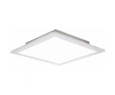 Nino Leuchten LED Panel PANELO, LED-Board, Warmweiß, Deckenleuchte, Deckenlampe silberfarben LED-Lampen LED-Leuchten Lampen sofort lieferbar