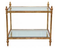 Home affaire Couchtisch goldfarben Glas-Beistelltische Glastisch Tische Tisch
