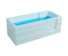 Sanotechnik Badewanne Paros, mit Tür weiß Badewannen Whirlpools Bad Sanitär