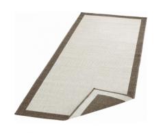 NORTHRUGS Läufer Panama, rechteckig, 5 mm Höhe, In- und Outdoor geeignet, Wendeteppich braun Teppichläufer Teppiche Diele Flur