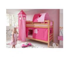 Relita Etagenbett, Set 4-tlg. rosa Kinder Kinderbetten Kindermöbel Etagenbett