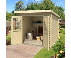 Outdoor Life Products Gartenhaus, Indi 175 beige Gartenhäuser Garten Balkon