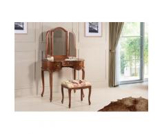 Tarocco Vaccari Group Kosmetiktisch TULIPANO 130 Breite 94 cm, braun, nussfarben