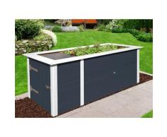 weka Hochbeet, (Set), BxTxH: 205x80x81 cm, mit Anbauschrank grau Hochbeet Hochbeete Gewächshäuser Garten Balkon