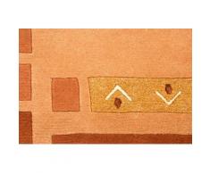 Orientteppich, Nepal Jaipur, carpetfine, rechteckig, Höhe 20 mm, manuell geknüpft orange Schurwollteppiche Naturteppiche Teppiche