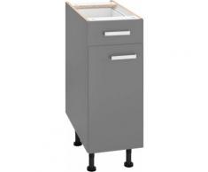 OPTIFIT Unterschrank Parma, Breite 30 cm grau Unterschränke Küchenschränke Küchenmöbel Schränke