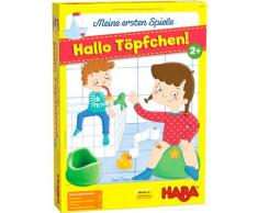 Haba Spiel Meine ersten Spiele - Hallo Töpfchen, Made in Germany bunt Kinder Ab 2 Jahren Altersempfehlung