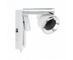 Paulmann,LED Wandstrahler Turn 1-flammig Weiß/Chrom ohne Leuchtmittel, max. 10W GU10 weiß Strahler Spots Lampen Leuchten