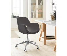andas Drehstuhl Chiara, mit Gasdruckfeder und Rollen braun Drehstühle Bürostühle Büromöbel