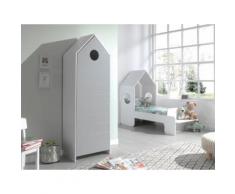 Vipack Jugendzimmer-Set Casami, (Set, 2 St.), Bett in Breiten grau Kinder Kindermöbel Nachhaltige Möbel