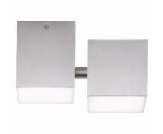 AEG Gillian LED Deckenleuchte 3flg alu grau Deckenleuchten LED-Lampen LED-Leuchten Lampen Leuchten sofort lieferbar