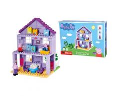 BIG Spielbausteine BIG-Bloxx Peppa Pig Grandpa´s House, (86 St.), Made in Europe bunt Kinder Bausteine Bausätze Bauen Konstruieren