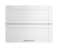 OPTIFIT Falttürenschrank Ahus, Breite 90 cm weiß matt, wildeiche nachbildung Drehtürenschränke Kleiderschränke