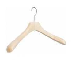 pieperconcept Kleiderbügel Noa Men, (Set, 3 tlg.), aus Ahornholz beige Ständer, Halterungen Haken Aufbewahrung Ordnung Wohnaccessoires