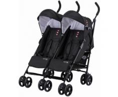 knorr-baby Zwillingsbuggy, »Side by Side, schwarz«, schwarz, Unisex, schwarz