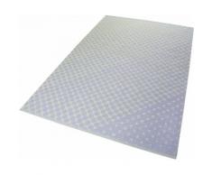 Teppich VEL Kelim Esprit rechteckig Höhe 4 mm handgewebt, blau, blau