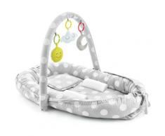 Babyjem Bettnestchen "grau", grau, grau