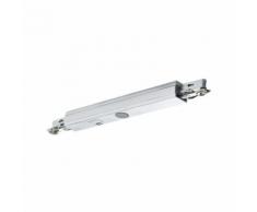 Paulmann Schienensystem-Verbinder URail Dimm/Switch II Chrom matt max. 500W An/Aus/Dimmen silberfarben Zubehör für Lampen Leuchten Stromschienensysteme