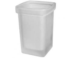 Emco WC-Garnitur Loft, aus Glas weiß WC-Zubehör Badaccessoires Badmöbel