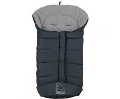 Heitmann Felle Fußsack Eisbärchen - Winter-Fußsack, mit Fleecefutter, Mumienform möglich, warm und weich, waschbar grau Kinder Zubehör für Kinderwagen Buggies