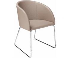now by hülsta Kufenstuhl Schalensessel S19, 25 Jubiläumsaktion braun now! Stühle Sitzbänke Premium-Möbel