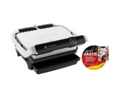 Tefal Kontaktgrill GC750D OptiGrill Elite 2000 Watt, schwarz, edelstahlfarben-schwarz