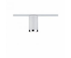 Paulmann Schienensystem-Leuchten URail LED Spot Tube 1x6,5W 230V GU10 Weiß / Chrom Chrom, (1tlg.) weiß Schienensysteme und Seilsysteme Deckenleuchten Lampen Leuchten Stromschienensysteme