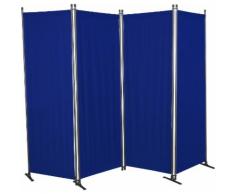 Angerer Freizeitmöbel Paravent, (B/H): ca. 170x165 cm blau Paravent Paravents Raumteiler Wohnaccessoires