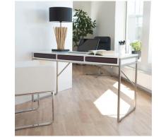hammel Schreibtisch MISTRAL, mit Metallgestell und drei Schubladen, Breite 137,4 cm, Danish Design rot Schreibtische Bürotische Büromöbel