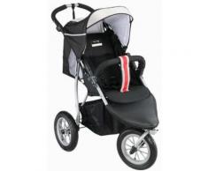 knorr-baby Jogger-Kinderwagen, »Joggy S Sports Style«, schwarz, Unisex, schwarz-weiß