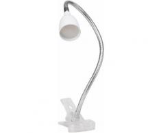 Brilliant Leuchten,LED Klemmleuchte silberfarben Klemmleuchten Möbelleuchten Lampen Leuchten