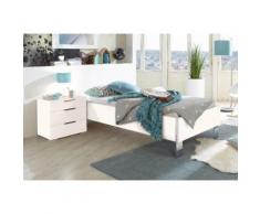 Fresh To Go Bett Level, ohne Kopfteil weiß Bettgestelle Betten Schlafzimmer