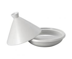 Tepro Schmortopf Tajine M, Keramik, für Grills weiß Schmortöpfe Töpfe Haushaltswaren
