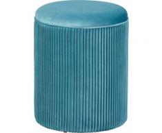 INOSIGN Stauraumhocker, mit Samtvelours Bezug blau Stauraumhocker Poufs Hocker